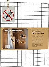 Drahtgitter für Insektenhotel 33x22,8cm I 19mm Maschenweite I Schutzgitter für Wildbienen I Metallgitter Bienenhotel I Vogelschutz Insektenhotel (2 Stück)