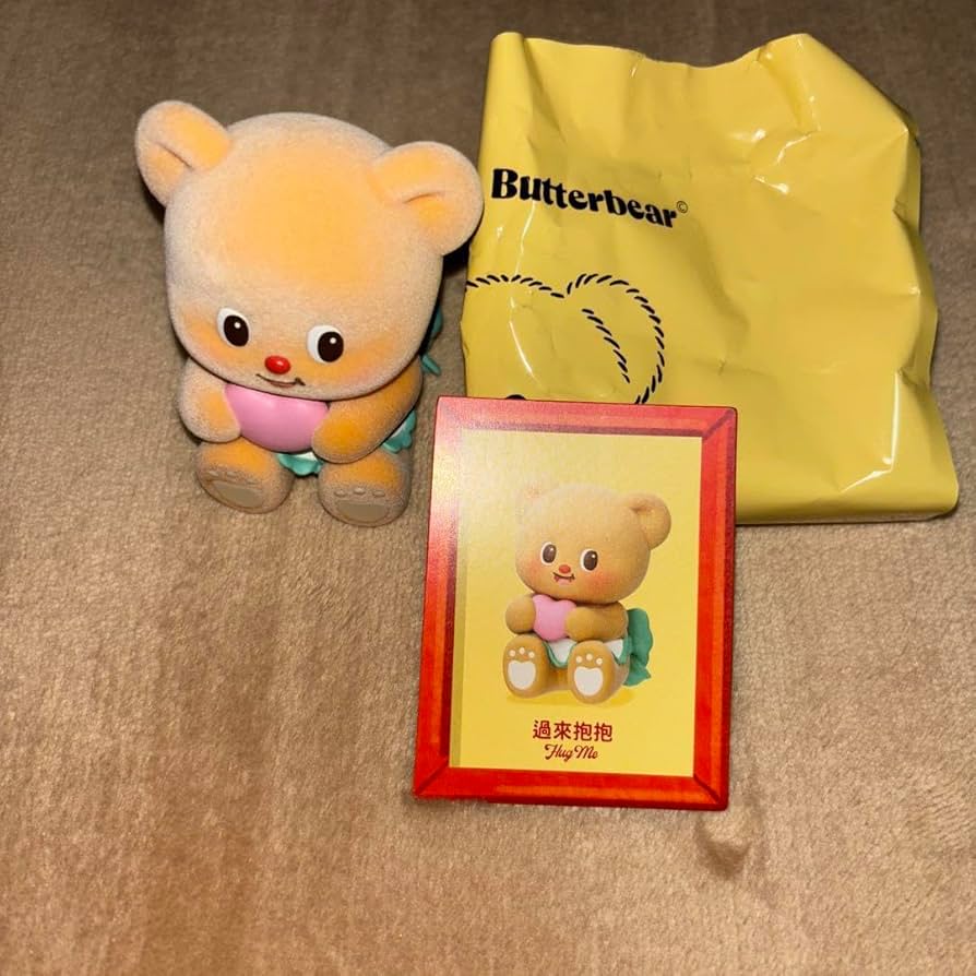 Butterbear バターベアー フィギュア Amazon | タイ ブランド Butterbear フィギュア ぬいぐるみ バター