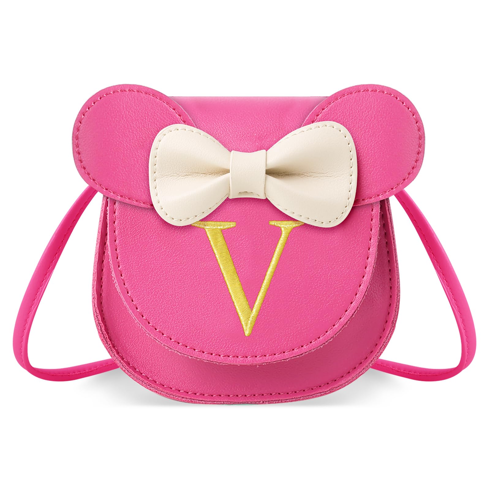 izuzta Toddler Purse Kids Wallets for Girls 1 2 3 4 5 6 7 8 9 Year Old Birthday Gift Cute Mini Mouse Purse Crossbody Purse