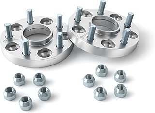 StanceMagic - 1 inch Hubcentric Wheel Spacers (5x4.75, 70.3mm Bore, 7/16x20 Studs) for Many Older Buick Chevy Chevrolet Oldsmobile (Read Listing for Fitment Info) Silver 5x120 25mm Adapters 2pcs - coolthings.us