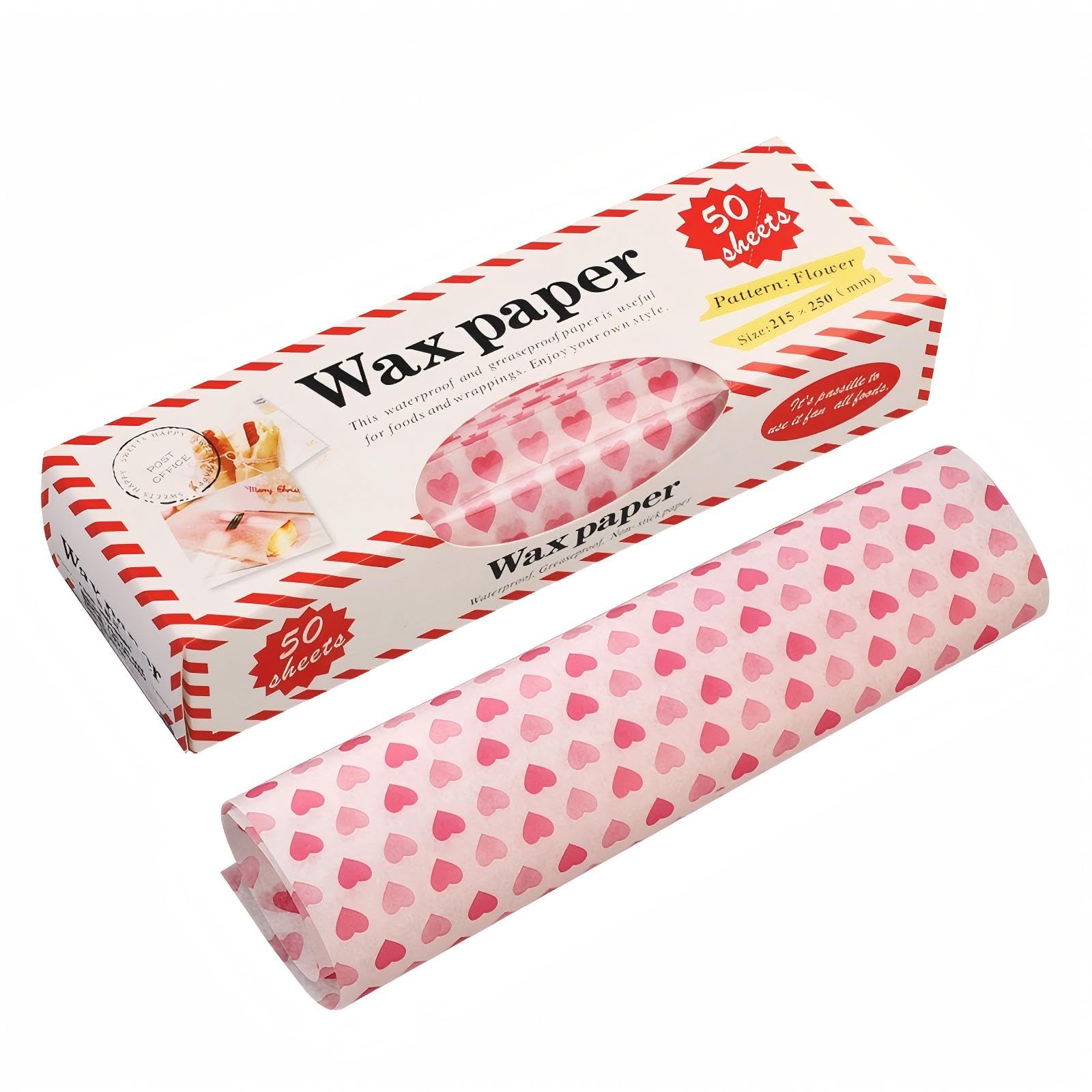 Papier alimentaire résistant à la graisse pour panier de pique-nique Meleg Otthon