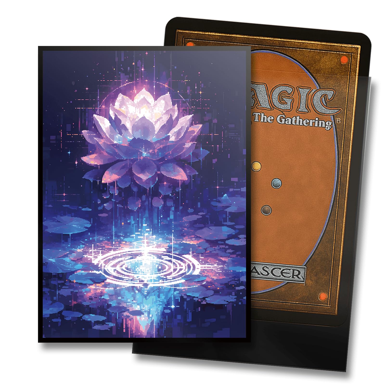 MTG Card Sleeves - Pixel Lotus