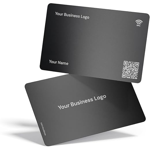 woopme NFC QR-Enabled Business Card | Customised Smart Digital Visiting Card for Instant Contact Sharing