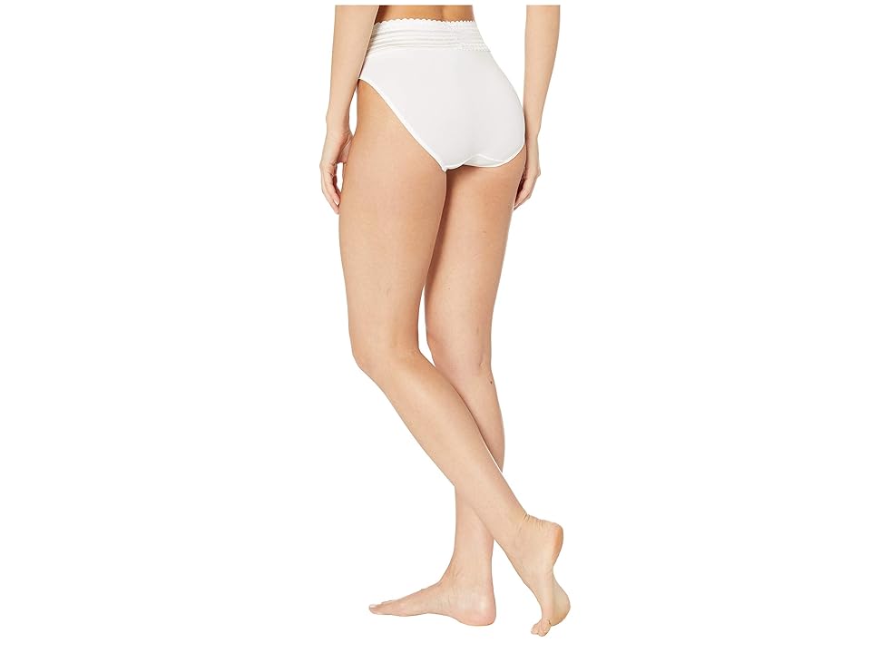 

Warner's No Pinching No Problems Lace High-Cut Brief (White) Women's Underwear