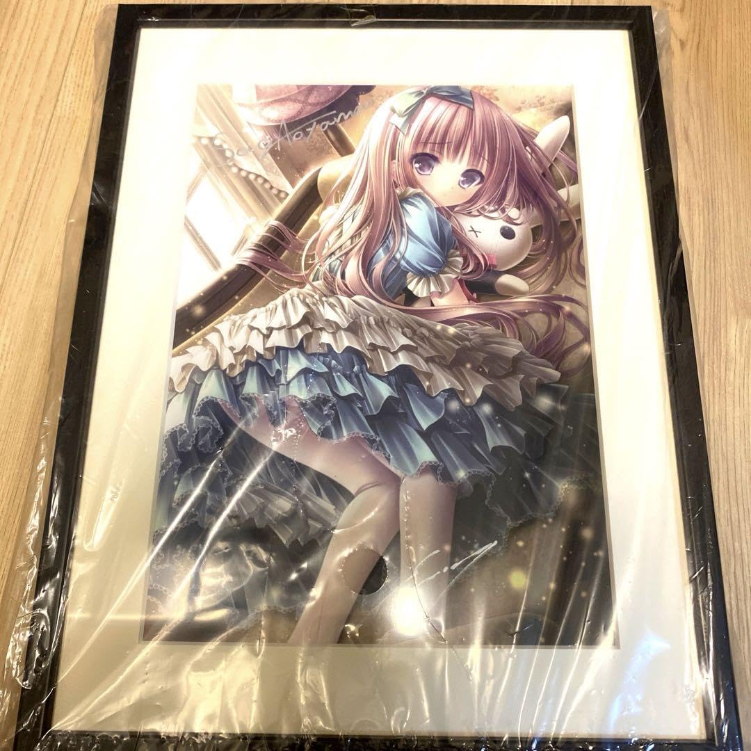 希少】ロウきゅーぶ！ 直筆サイン入り 複製原画 てぃんくる 蒼山サグ