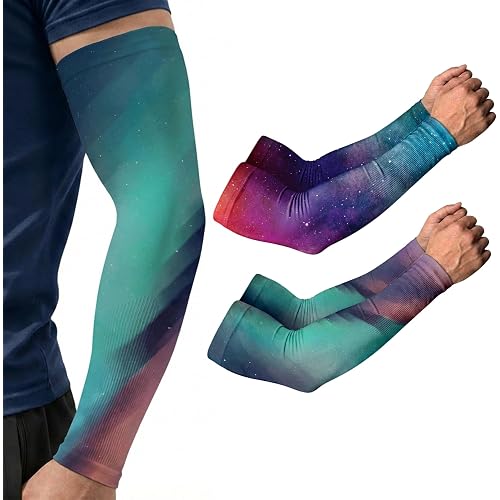 ARMORAY Arm Sleeves for Men & Women- UV Sun Protection - Tattoo Cover Up - Athletic Sports Sleeve for Golf Running Football