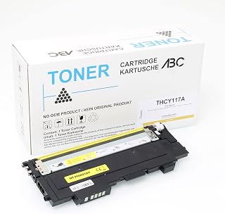 ABC Compatible Toner for HP 117A W2072A Yellow for HP Color Laser 150 150a 150nw MFP 178 178nw 178nwg 179 179fnw 179fwg from