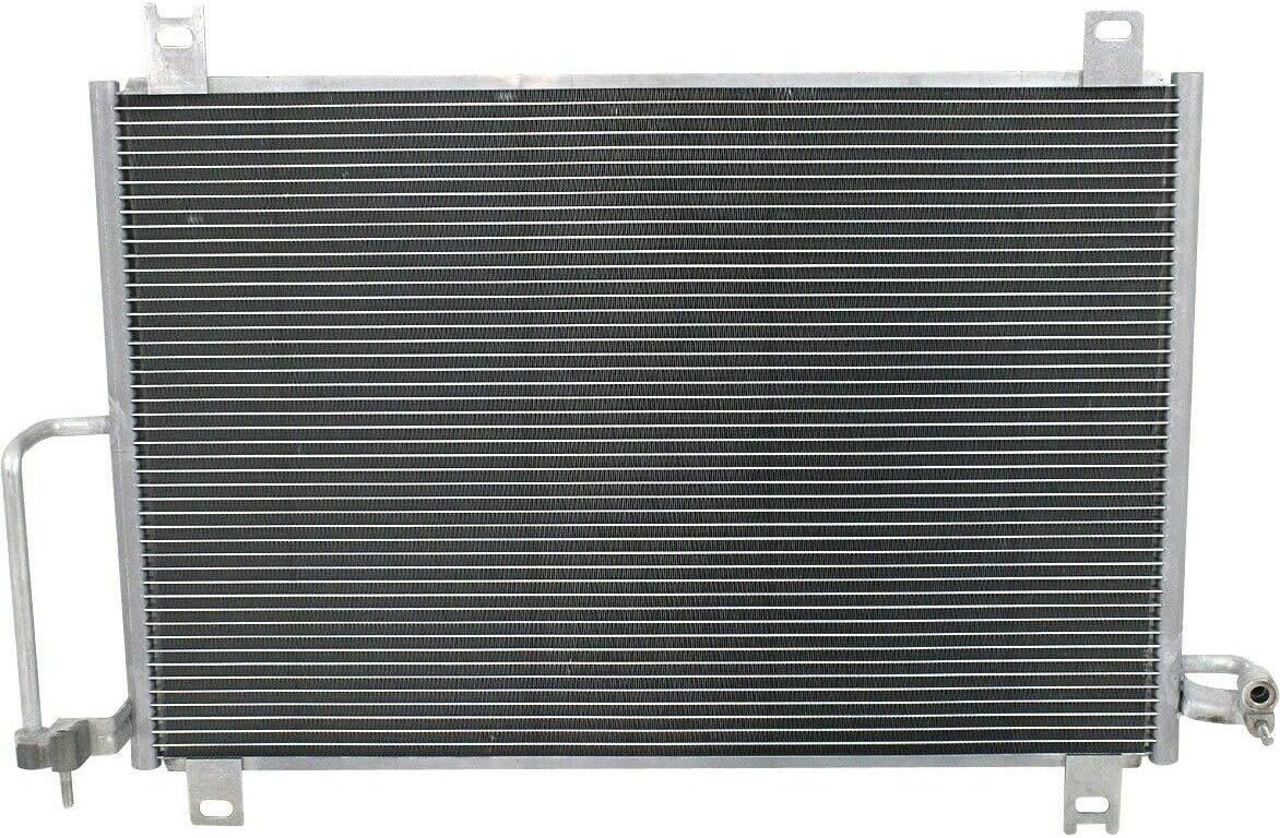 A/C Condenser 1pc Air Conditioning 28.19 18.19 X 0.69 Inches Core Size Aluminum for Ascender 03-08 for Rainier 04-07 for Trailblazer 02-09