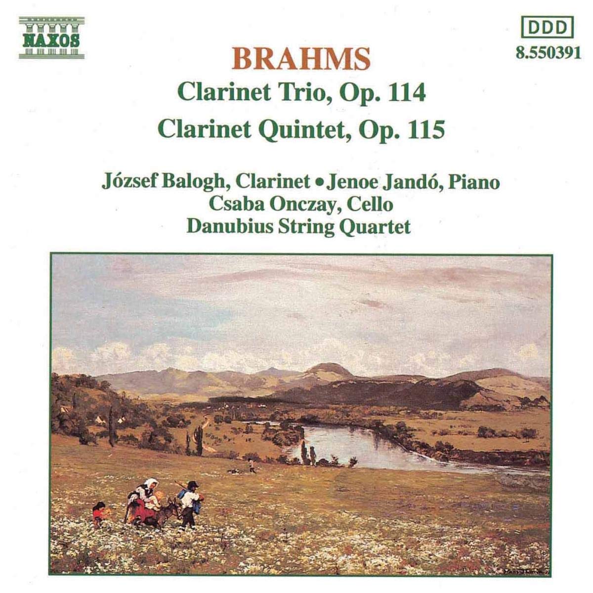 BRAHMS: Clarinet Trio, Op. 114 / Clarinet Quintet, Op. 115