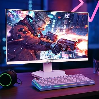 Amazon.co.jp: CRUA ゲーミングモニター 27インチ PC モニター
