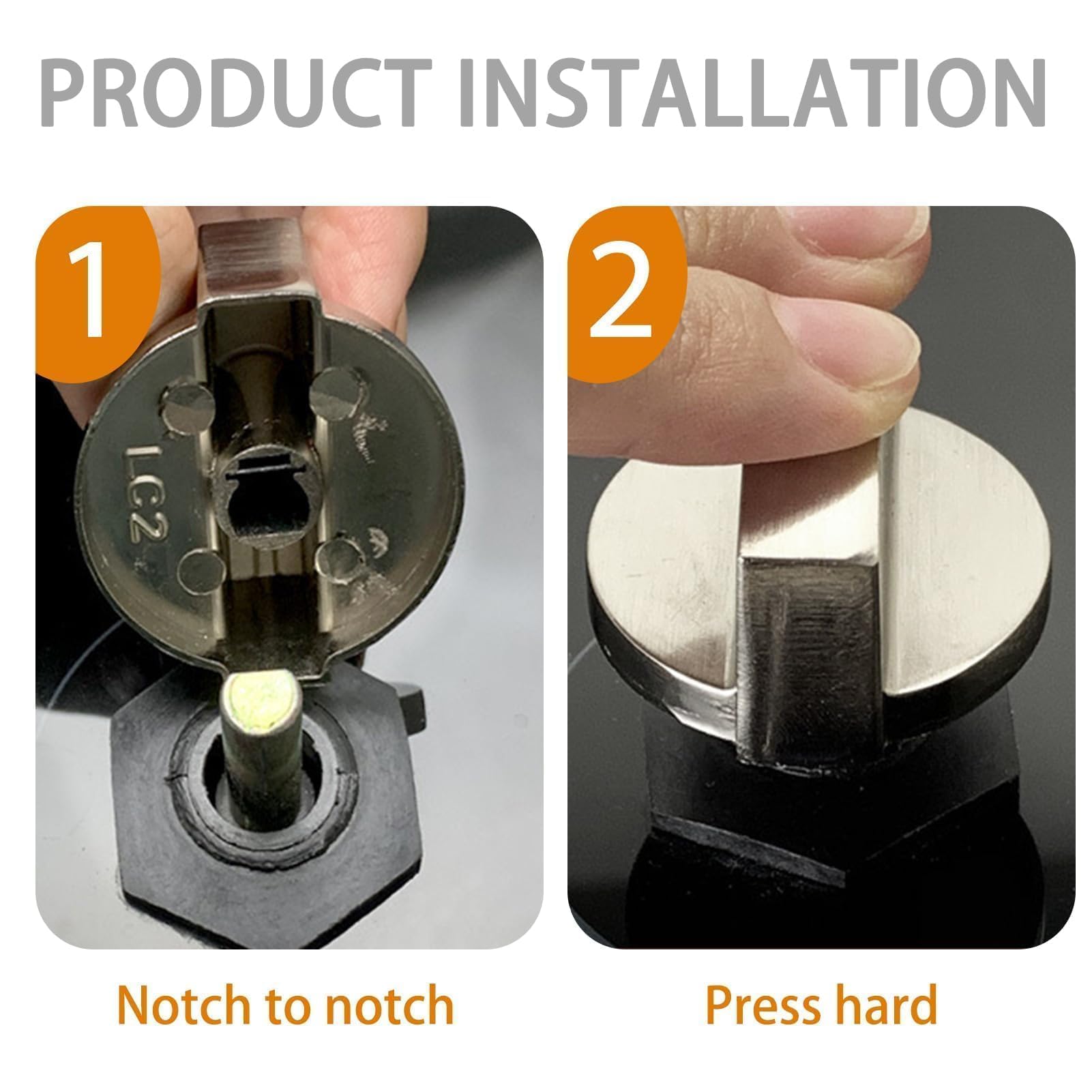 6 Protections Pour Boutons De Cuisinière - Sécurité Enfant - Compatibles Gaz Et Four - Transparentes - Faciles à Nettoyer - 8