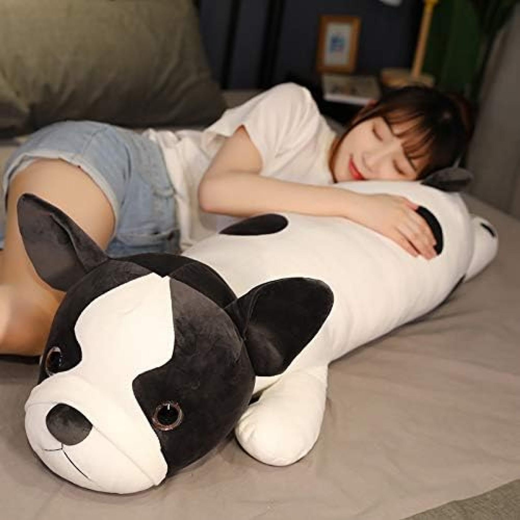 Amazon｜抱き枕 ぬいぐるみ フレンチブルドッグ ぬいぐるみお もちゃス