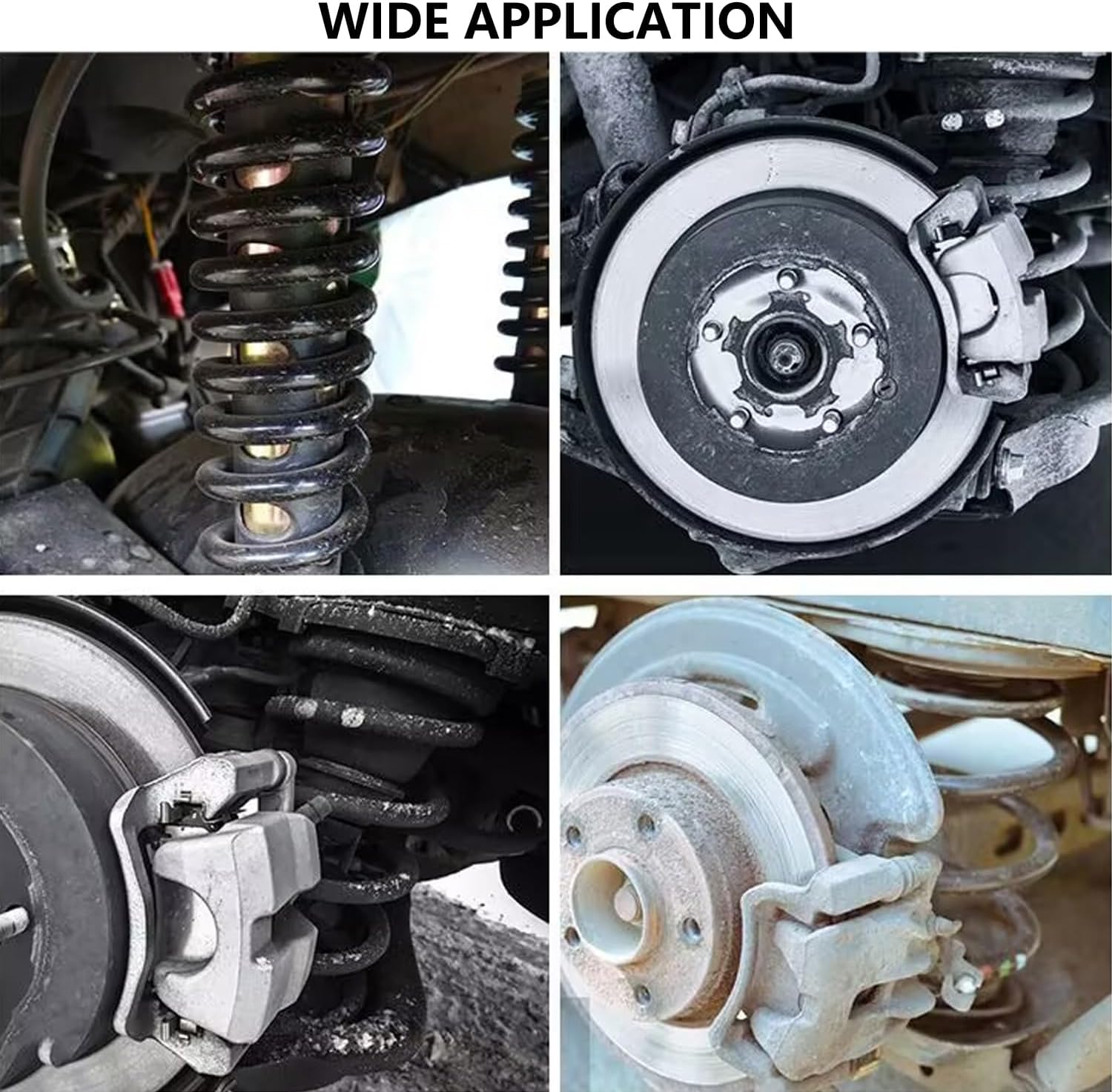 DPTOOL Spring Compressor Tool Automotive 2pcs Heavy Duty Strut Coil Spring Compressors Tool with Safety Bracket for Large Cars and Trucks Max Load 2200 Lbs