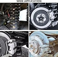 Vista 5 de DPTOOL Herramienta de compresor de resorte automotriz, 2 piezas de alta resistencia, compresores de resorte helicoidal, herramienta con soporte