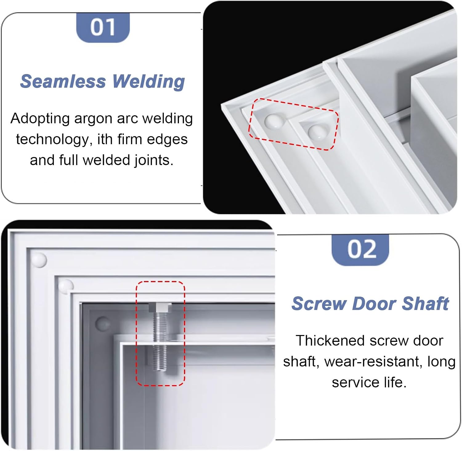 Access Panel for Ceiling & Wall - White Inspection Hatch with Lock, Ideal for Drywall & Electrical Access, Multiple (16 x 28 in / 40.6 x 71.1 cm)
