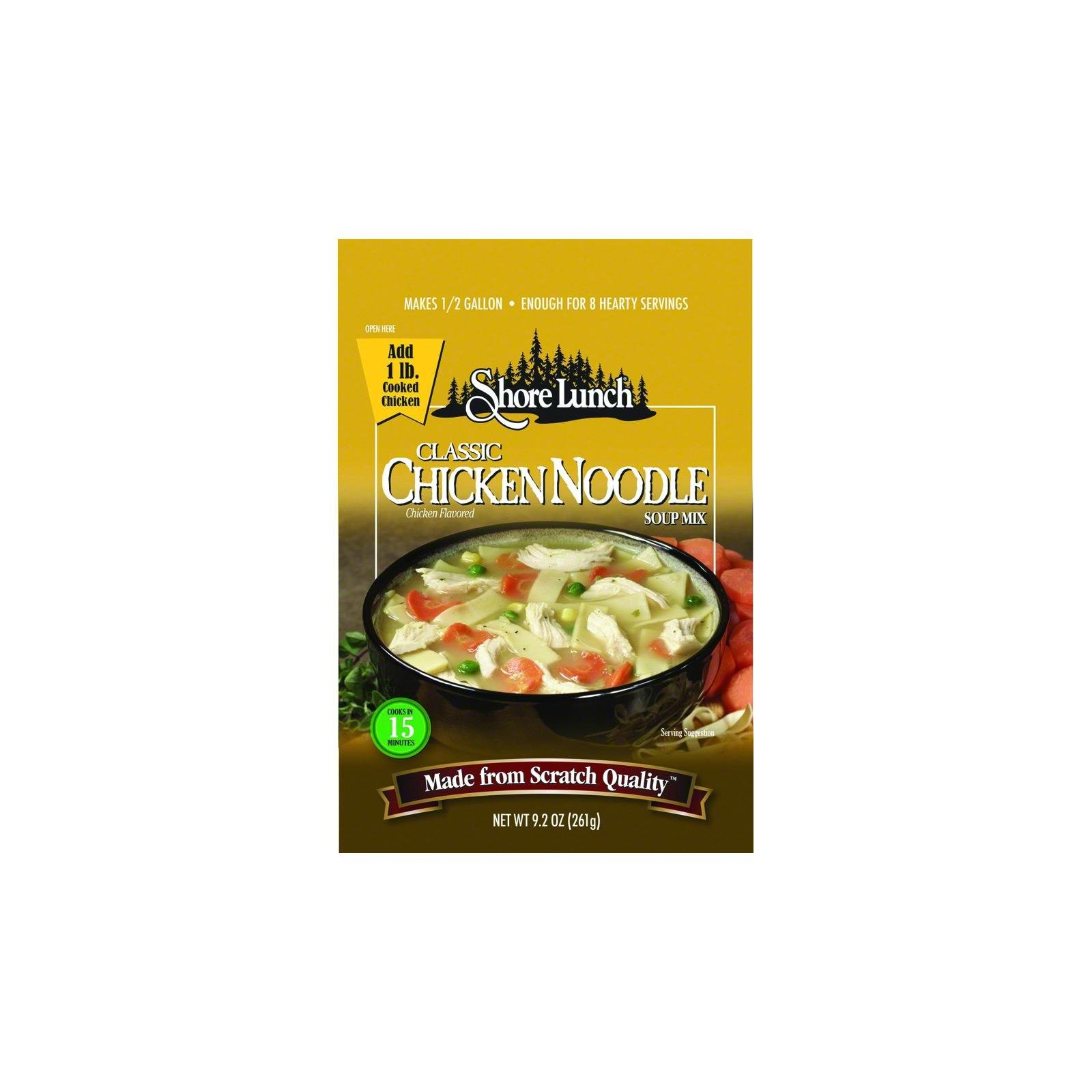 Shore Lunch Mix Soup Chicken Noodle Classic, 4.9 oz