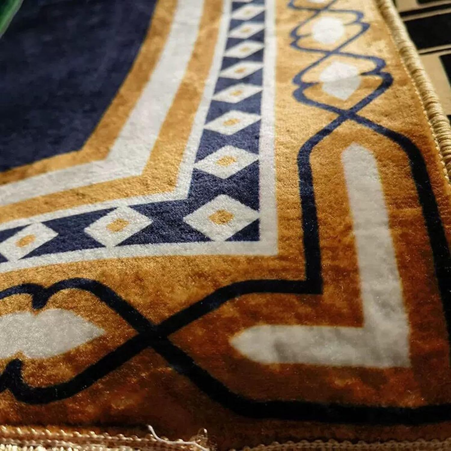 Muslim Prayer Rug, Soft Large Prayer Matt Islam, Padded Islamic Prayer Mat Thick for Men and Women, Janamaz, Sajadah,70 * 110CM(C)