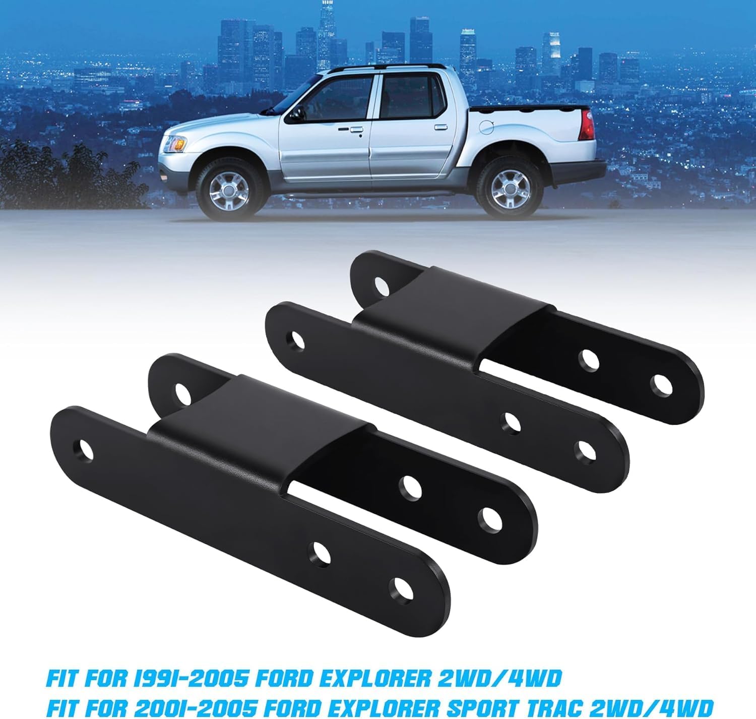 2"-3" Rear Lift Shackle Kit Fit For Ford Explorer 1991-2005