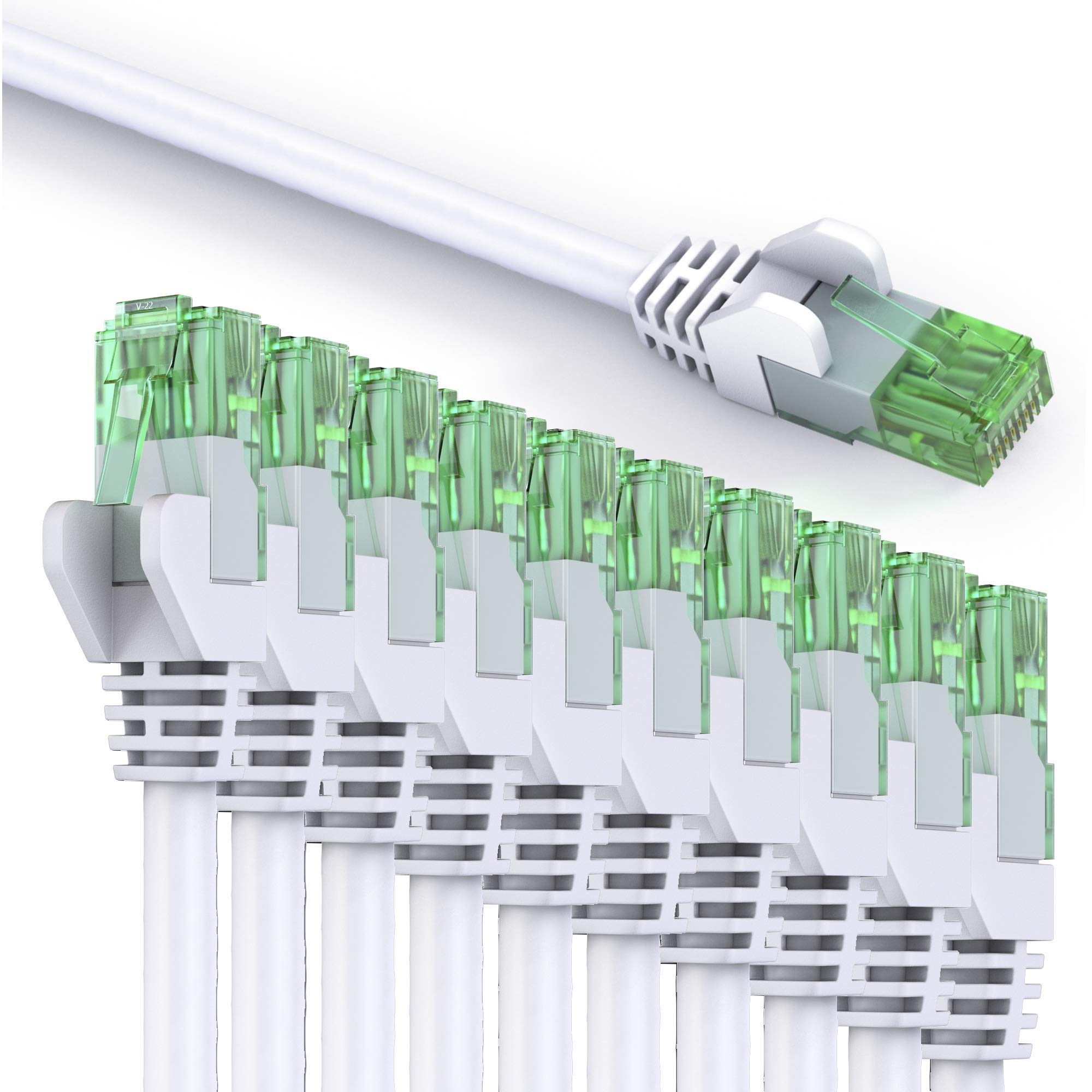 InLine Cavo Patch Lan Cat.5e SF/UTP, Grigio, Bulk 40pz., 2m - Foto 2