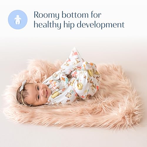 Miniatura 4 de SleepingBaby Zipadee-Zip Manta de transición  Acogedora manta de bebé con cremallera cómoda  Manta espaciosa para cambiar pañales fácilmente