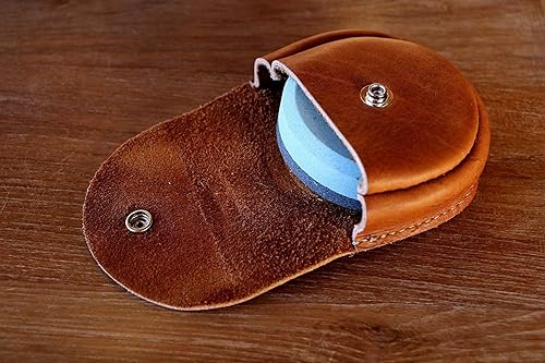 Miniatura 10 de 1844 Helko Werk Germany Kit de cuidado y mantenimiento del hacha estándar, piedra de afilar, lima compacta, aceite de cabeza de protector de hacha,