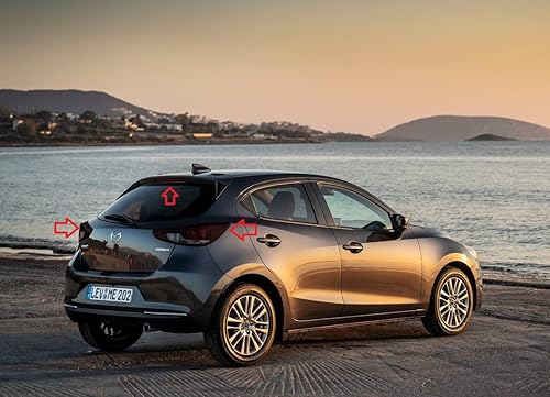 Cubiertas de película protectora de luz trasera teñida de marca para Toyota Yaris XP210 2021+