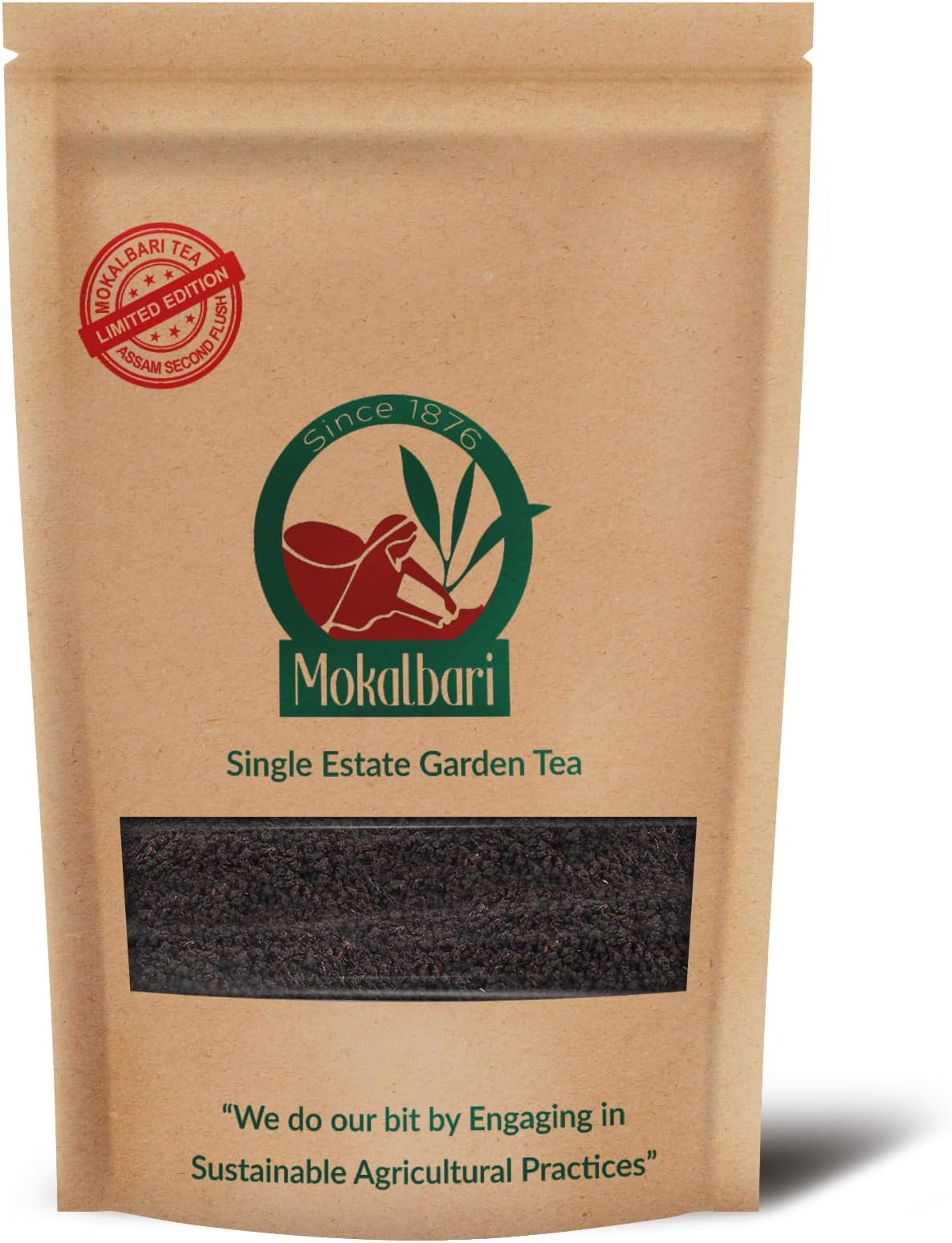 Assam Strong CTC 500g Black Tea Second Flush | Chai Patti | Kadak Chai | Whole Leaf Tea | Rainforest Alliance Certified