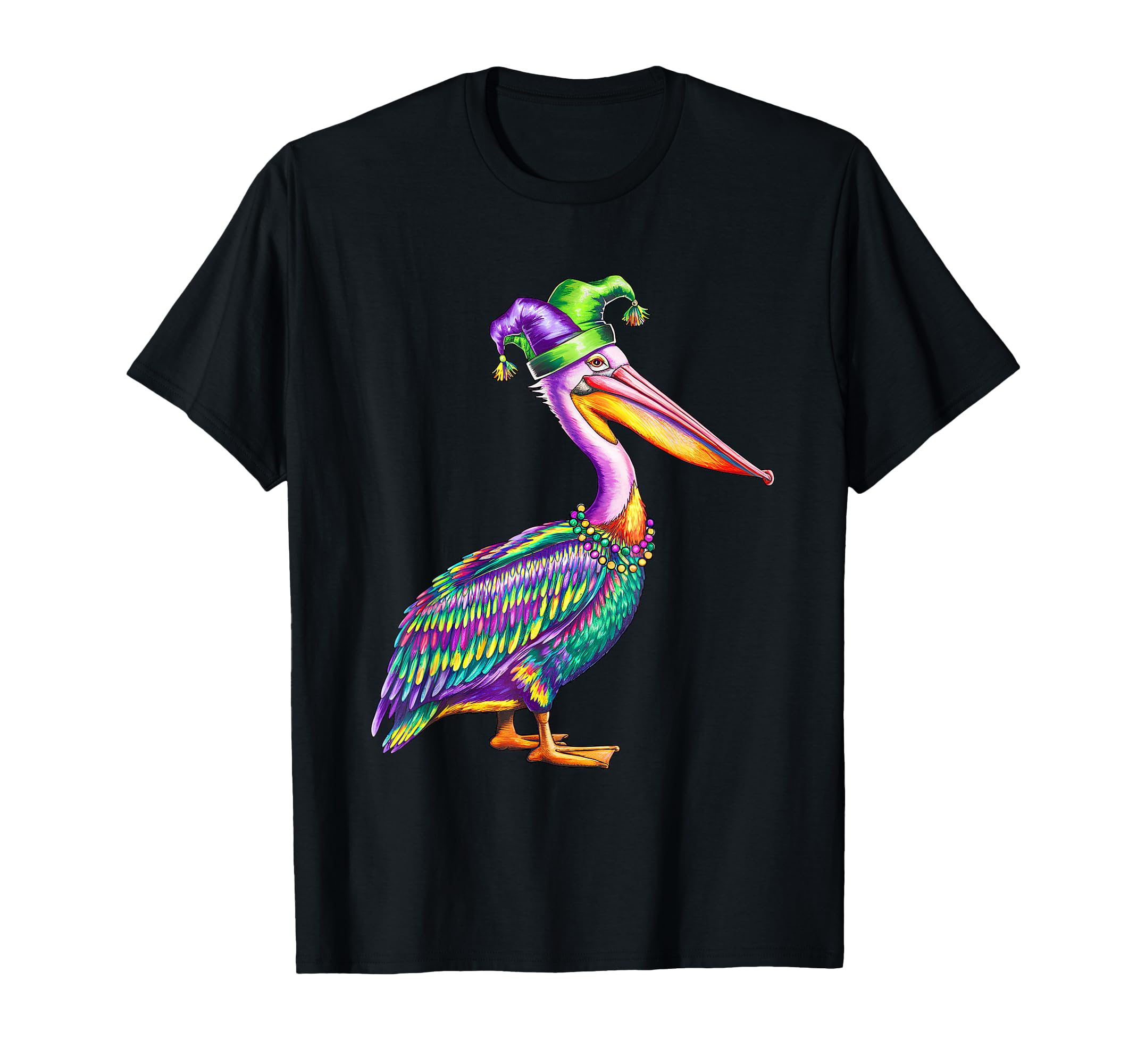 WHEREable Art Mardi Gras Pelican Youth Long Sleeve T-Shirt main image 1