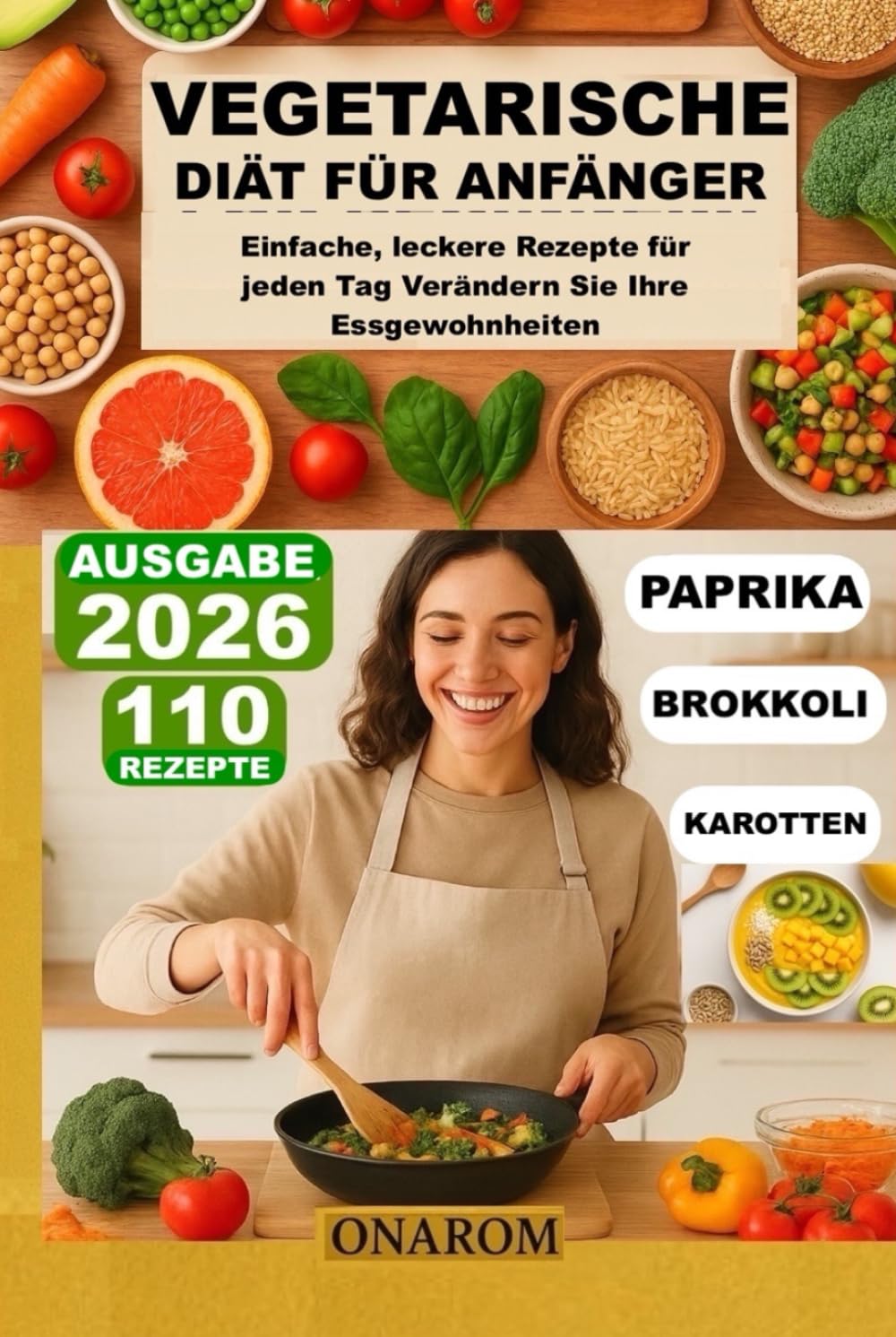 VEGETARISCHE DIÄT FÜR ANFÄNGER: Einfache, leckere Rezepte für jeden Tag Verändern Sie Ihre Essgewohnheiten