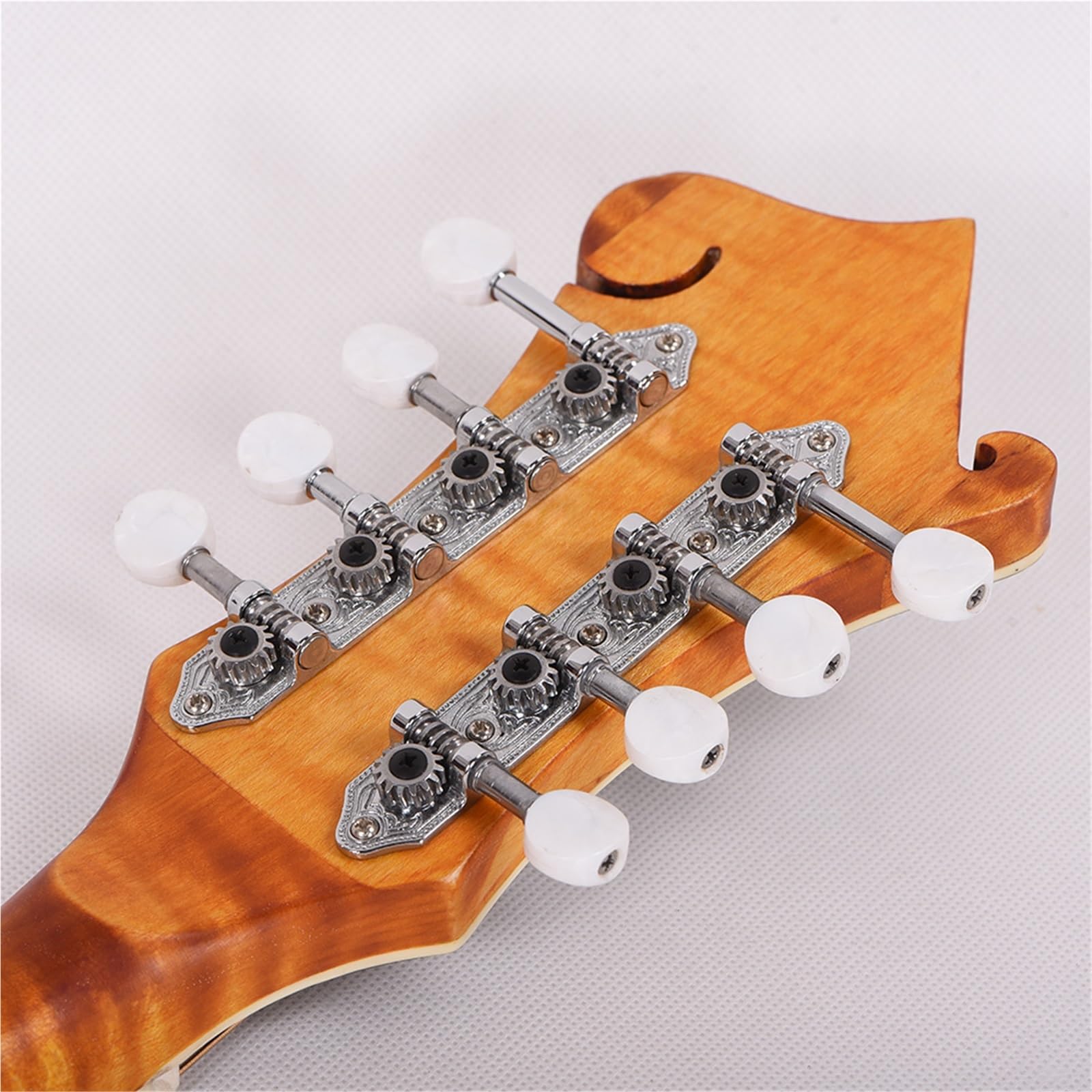 86 Cm Mid-Bass-Mandoline Mandoline Niedrige Oktave Handgefertigt, Komplett Aus Massivem Brett