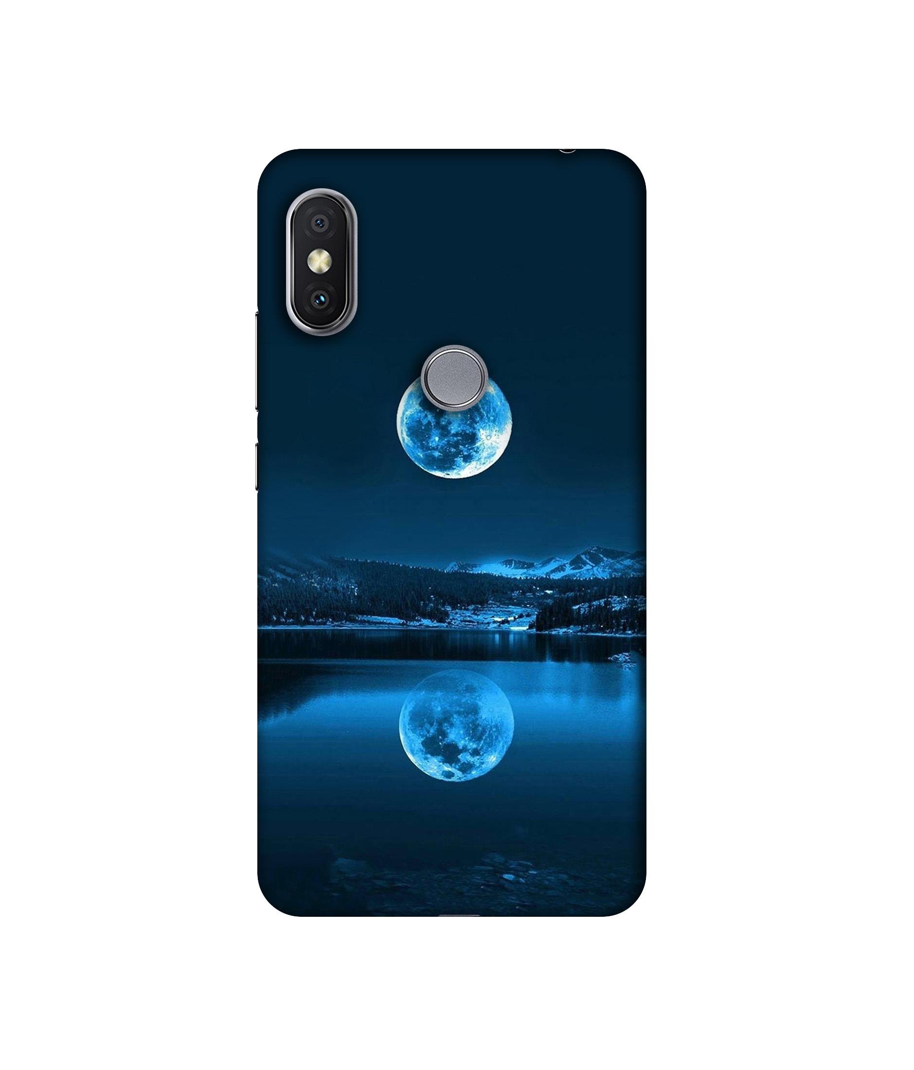 Amazon Brand - Solimo Designer Moon Pattern Print UV Printed Soft Back Case Mobile Cover for Mi Redmi Y2 (B0857KFXPC) Amazon Price History, Amazon Price Tracker