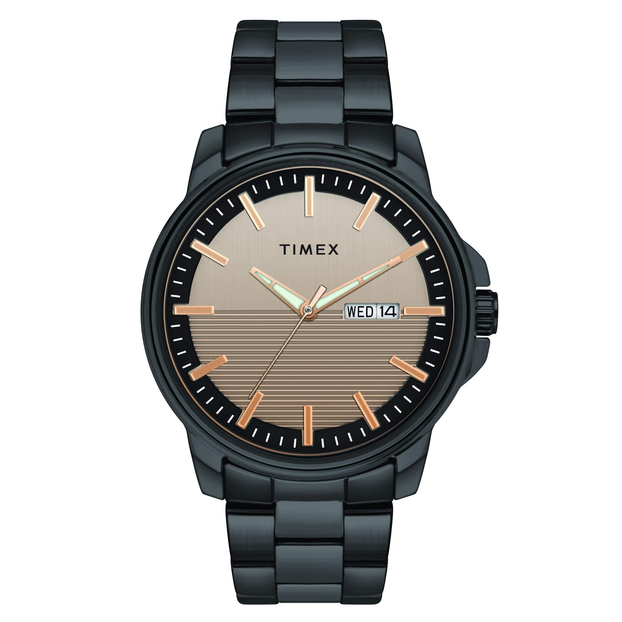 TIMEX Analog Black Dial Mens Watch-TWEG17211 (Black) (B08N54B3VW) Amazon Price History, Amazon Price Tracker