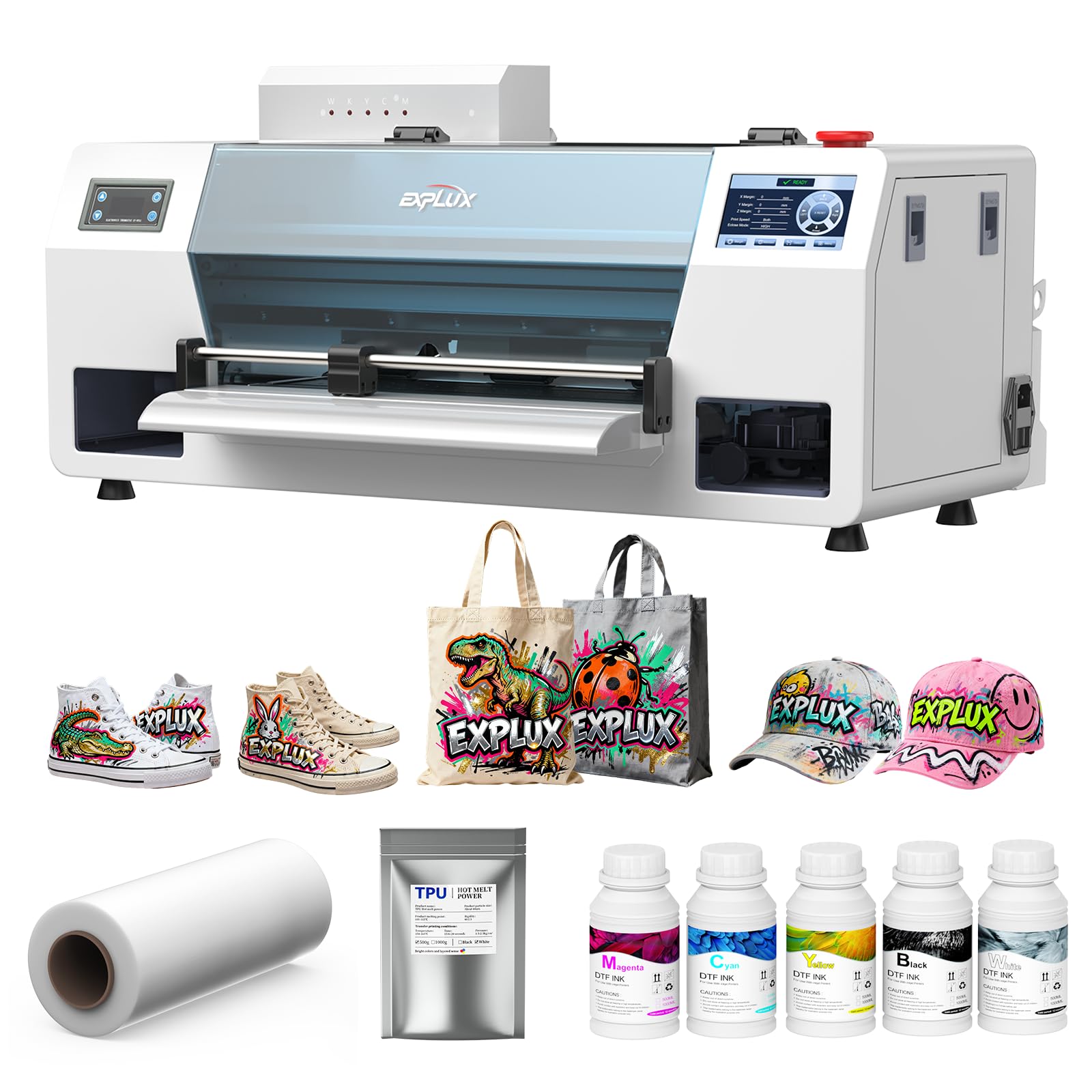 EXPLUX A3 DTF Printer i3200HD Printhead I13