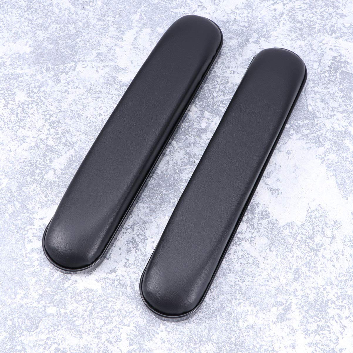 Artibetter 2 Piezas Almohadillas para Brazos de Silla de Ruedas Almohadillas para Reposabrazos de Silla de Cuero Almohadillas para Reposabrazos de Silla Cojín para Codo Almohadillas para El