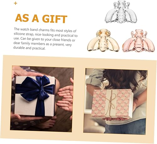 Miniatura 5 de UKCOCO 6 piezas de decoración Mm para exquisita banda modelado hebillas aleación decoración abeja encantadoraforma encanto decorativo en forma de