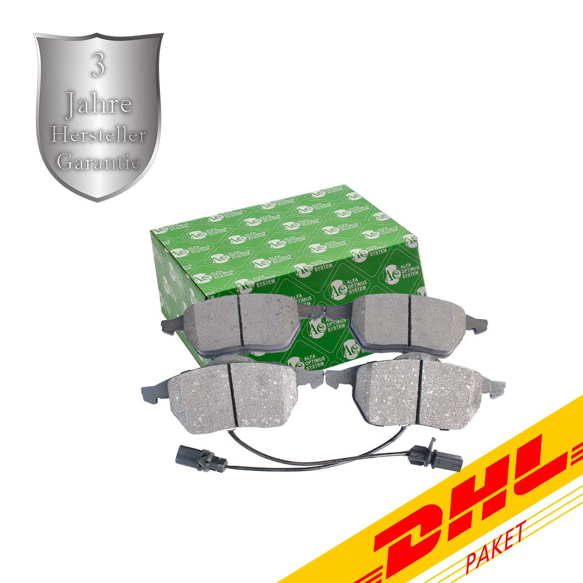 Kit Frenos Delanteros: 2 Discos + 4 Pastillas - Compatible Con Audi A4, A6, Skoda Superb - Frankberg