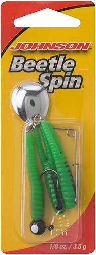 Berkley Johnson Beetle Spin Nickel Blade