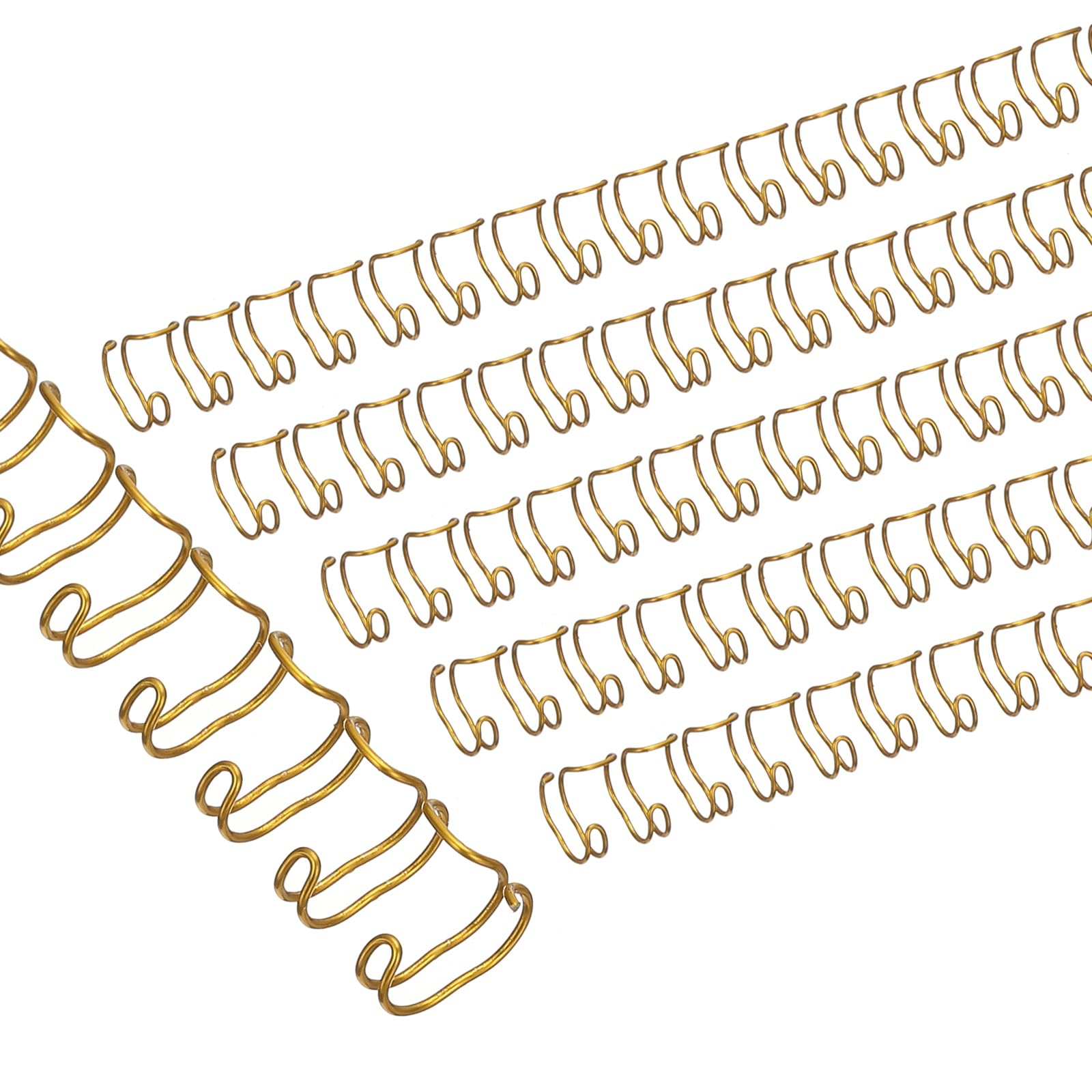 PATIKIL 6mm (1/4") Double Loop Wire Binding Combs