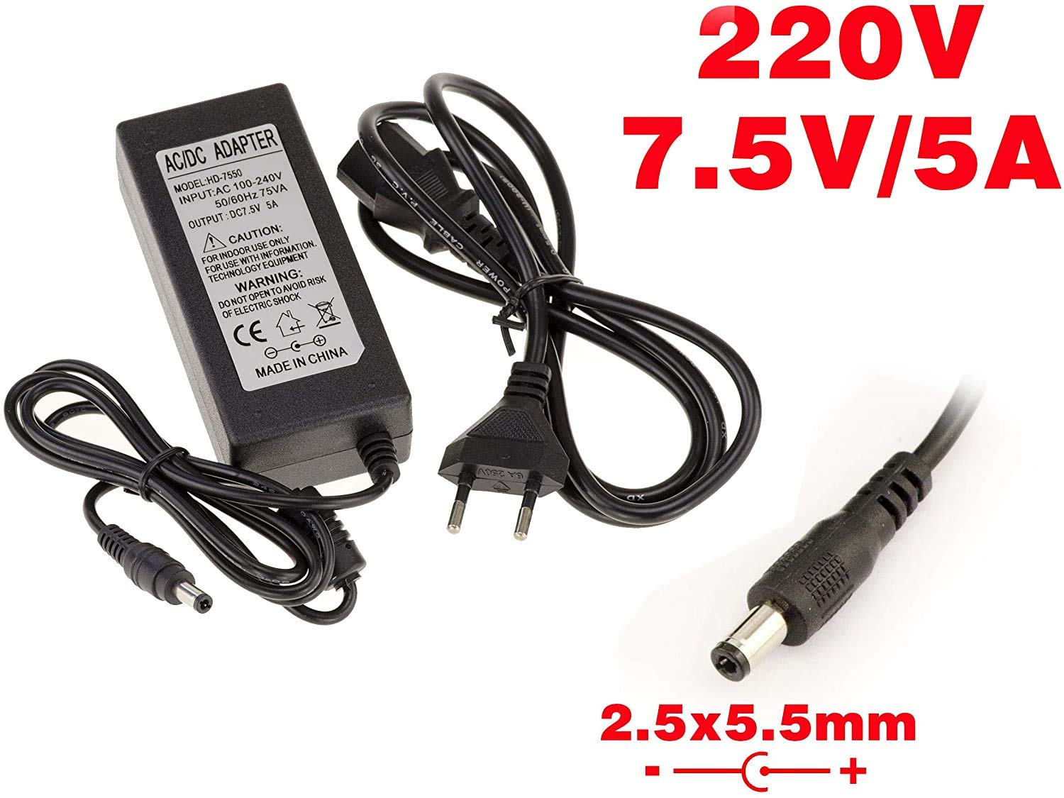 LeTkingok Mixer Serie 220V F4 F7 CT Alimentatore Speciale, Doppio Trasformatore Universale Da 18V Connettore A Tre Pin Da 18W 350mA