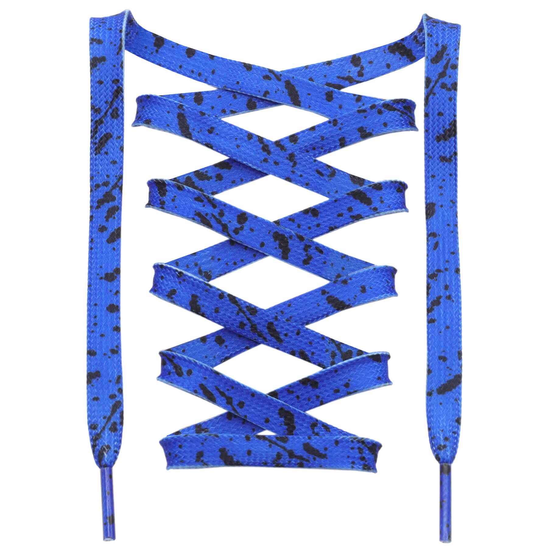 DANHUA Flat Colorful Shoelaces for Sneakers Art Printed Pattern String 2 Pair