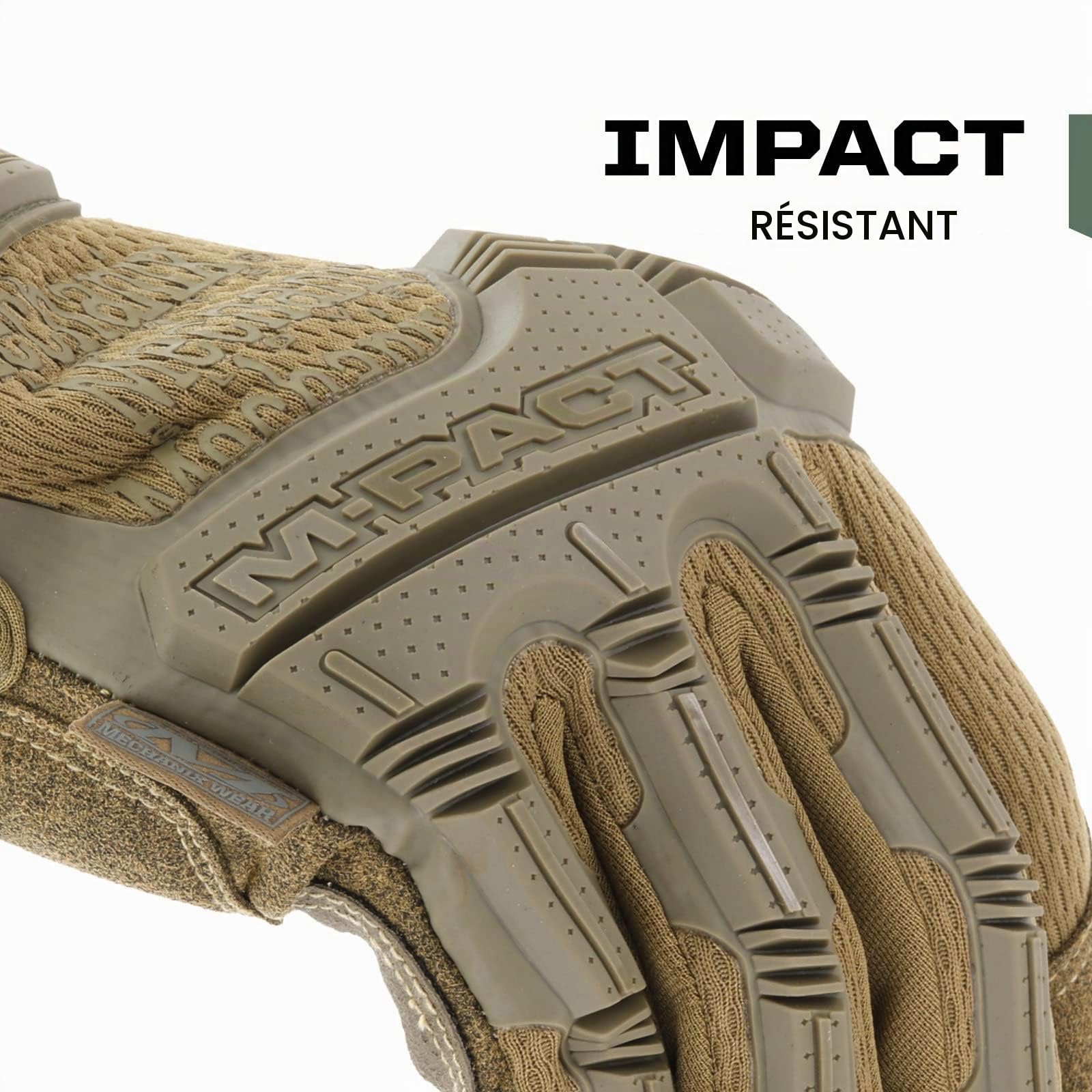 Mechanix Wear - M-Pact Covert Tactical Gants (Medium, Coyote)