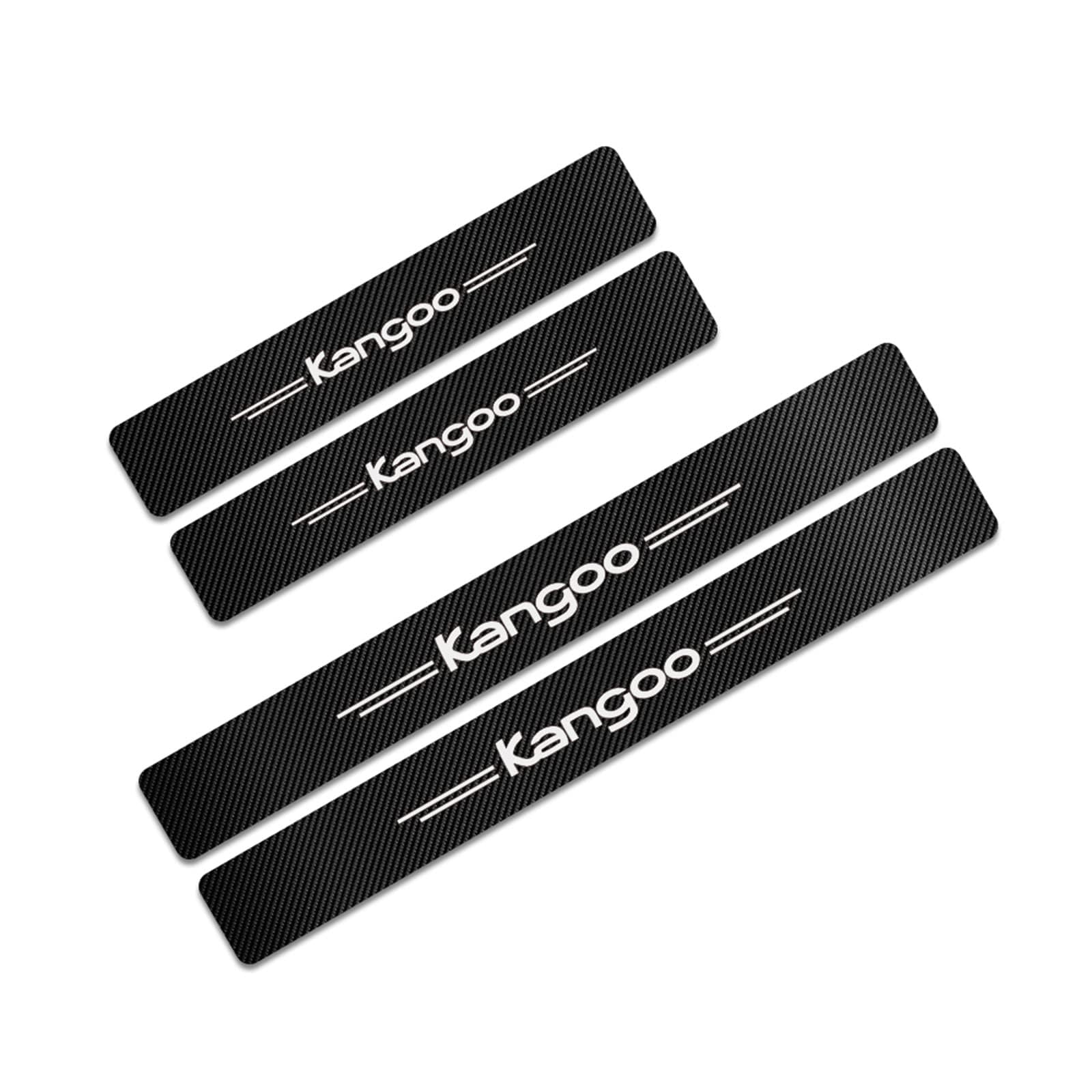 Epedic Normal 4Pcs Car Door Sill Protector For Ren-Ault Tuning Zubehör, Door Protector Guard, Threshold Protective Film Car Accessories Size 4