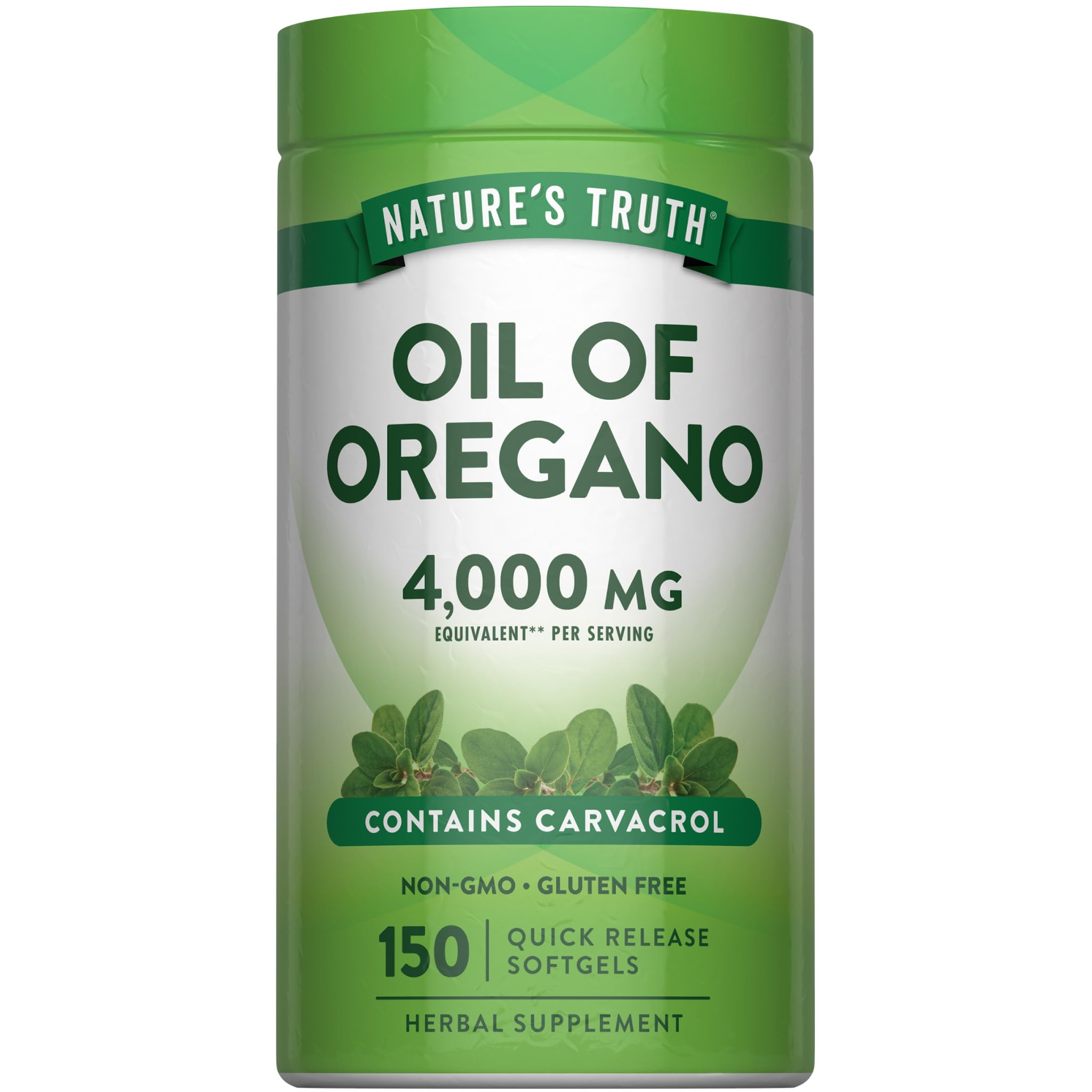 Amazon.com: Nature's Truth Oil of Oregano Softgels | 150 Count