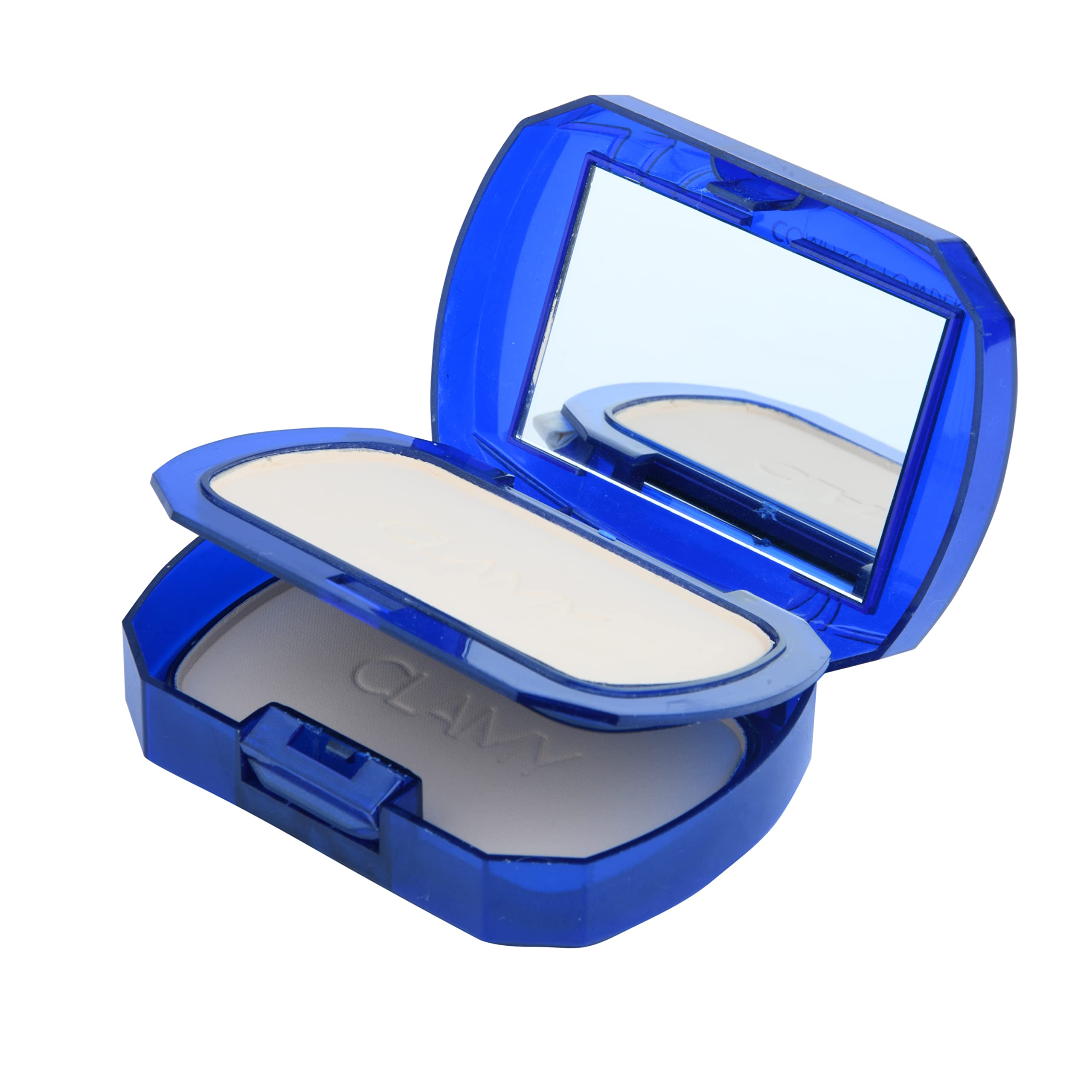 Clamy 2in1 Matte Compact Powder, Long Lasting Makeup Effect, Light Makeup, Nude Beige, 7g (Shade 3)