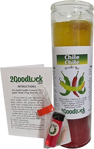 Miniatura 1 de Chile vestidaVela perfumada Veladora preparada Chile