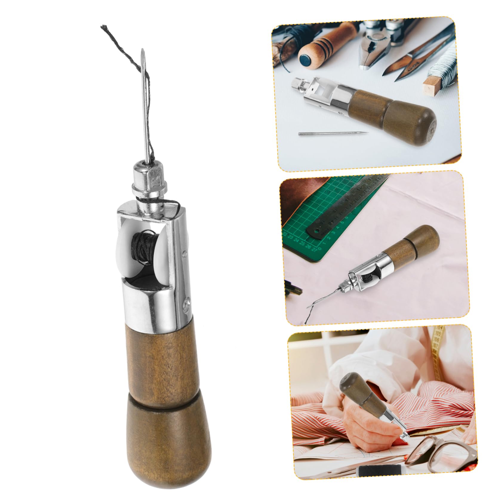 DIYEAH 3sets Kit Punteruolo Per Per e Fili Per e Riparazioni Borse e Attrezzature Outdoor