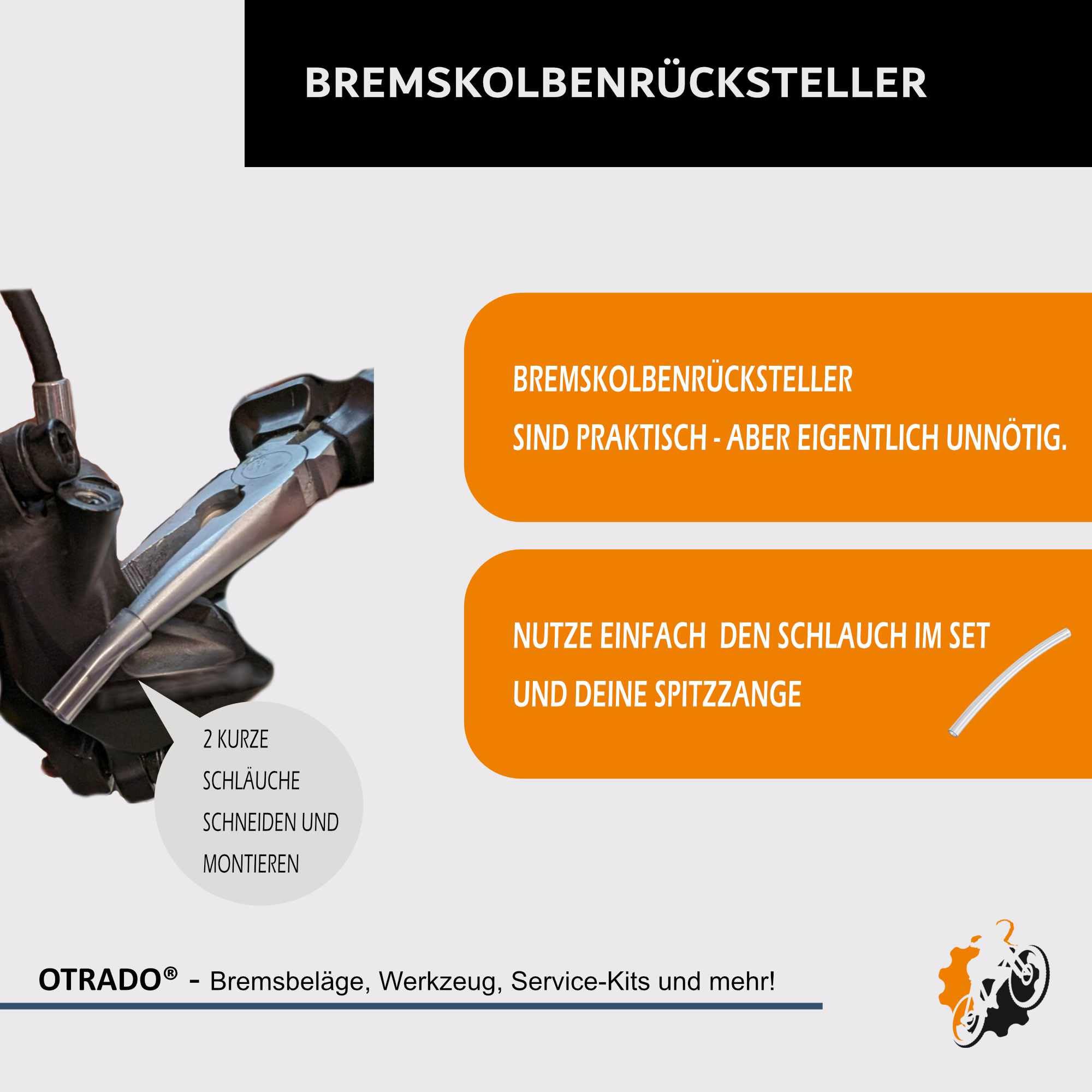 Entlüftungsset für Shimano Scheibenbremsen - Entlüftungskit mit Bremsflüssigkeit und Anleitung für Shimano hydraulische Fahrrad Bremsen wie Deore, XT, etc.