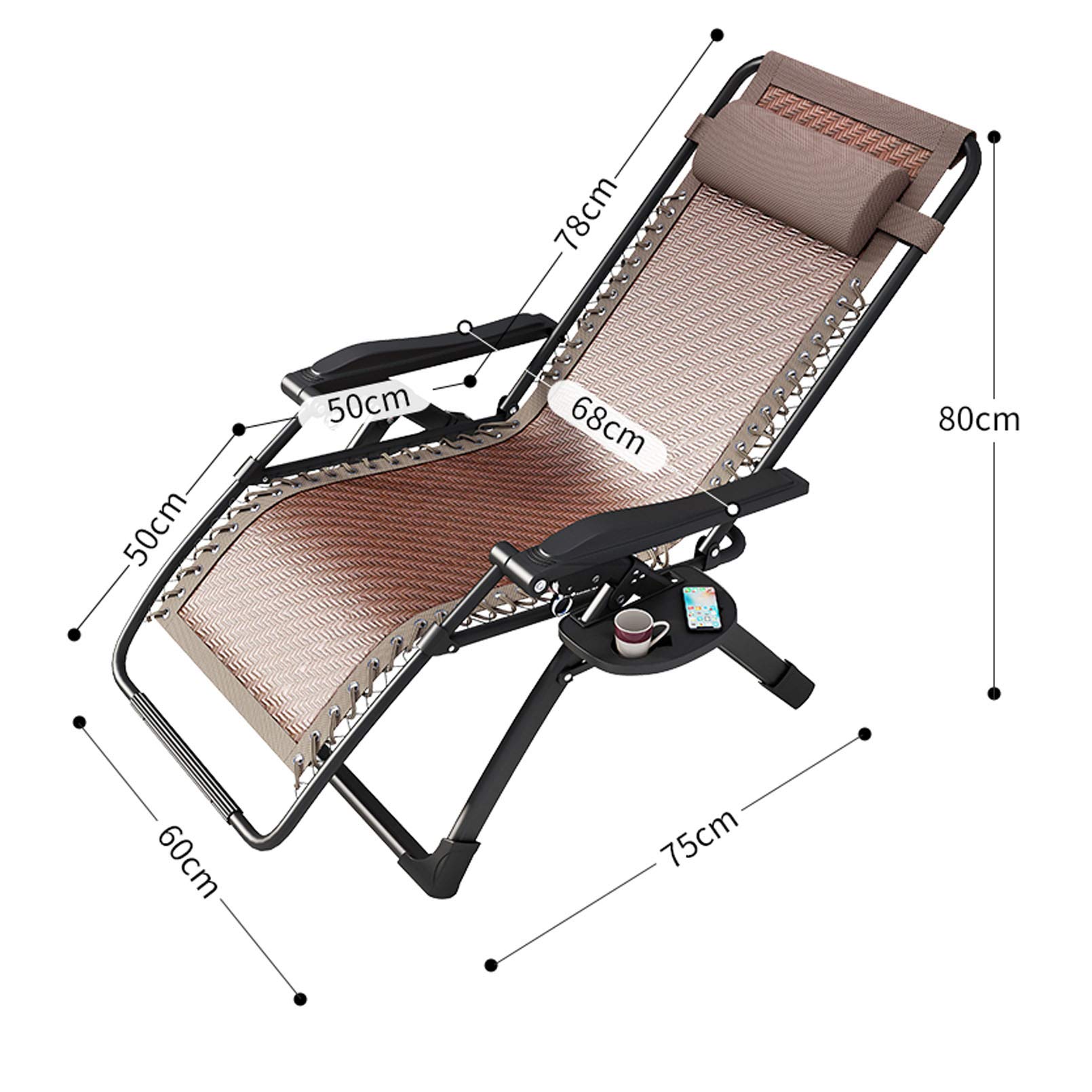 Amazon.com : URINGO Zero Gravity Chair Folding Patio Recliner