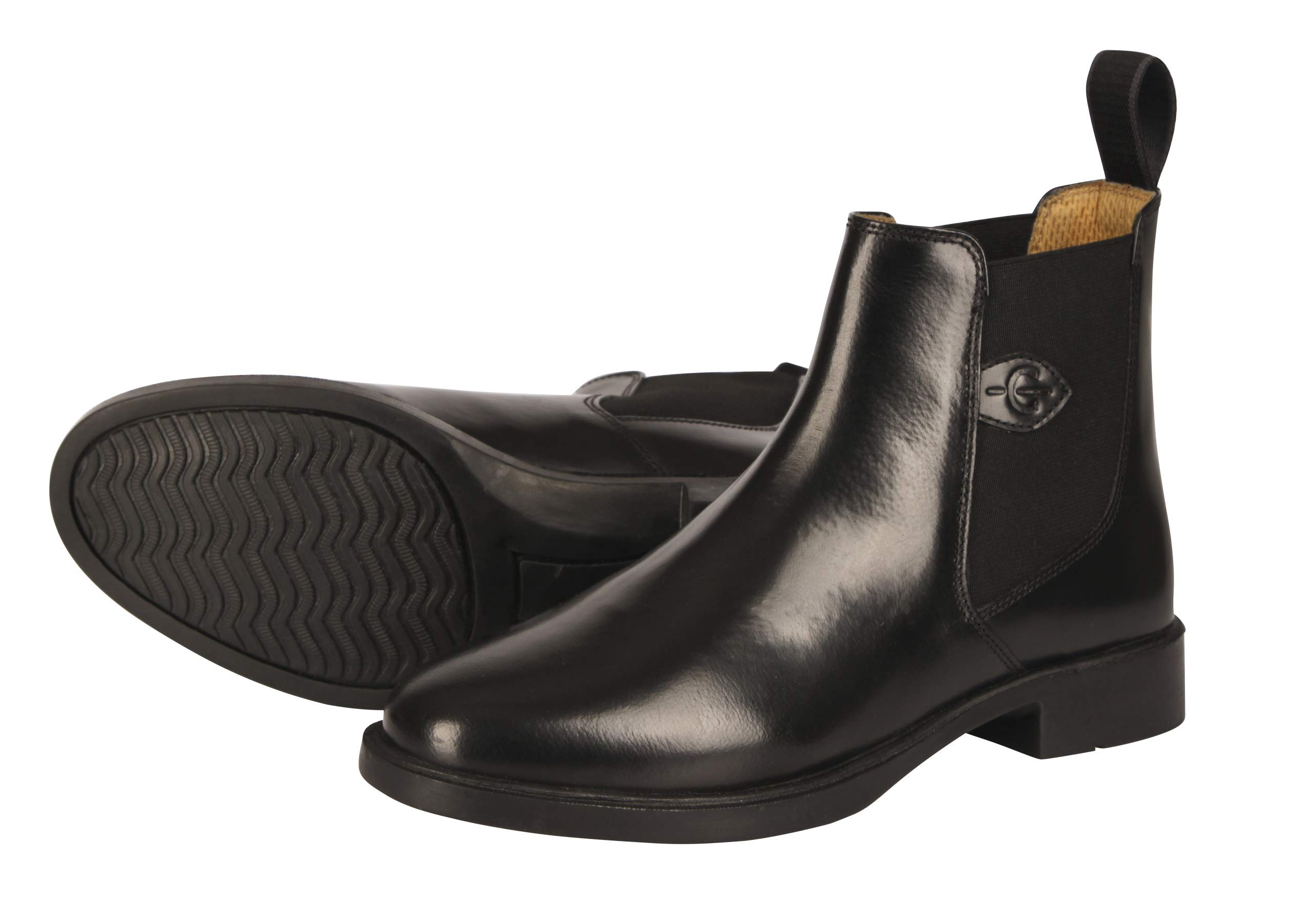 Covalliero Unisex Classic RidingCovalliero klasyczne półbuty do jazdy konnej - czarne, rozmiar 36