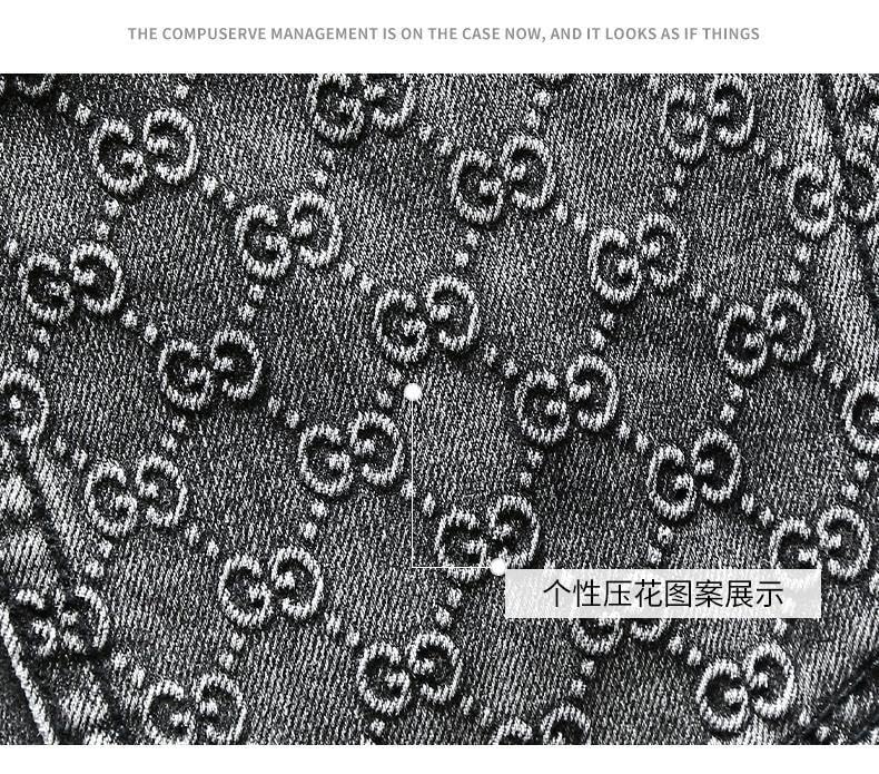 Mens Jeans Retro Elastic Slim Fit Ripped Jeans Men Trousers Vintage Designer Casual Denim Pants4